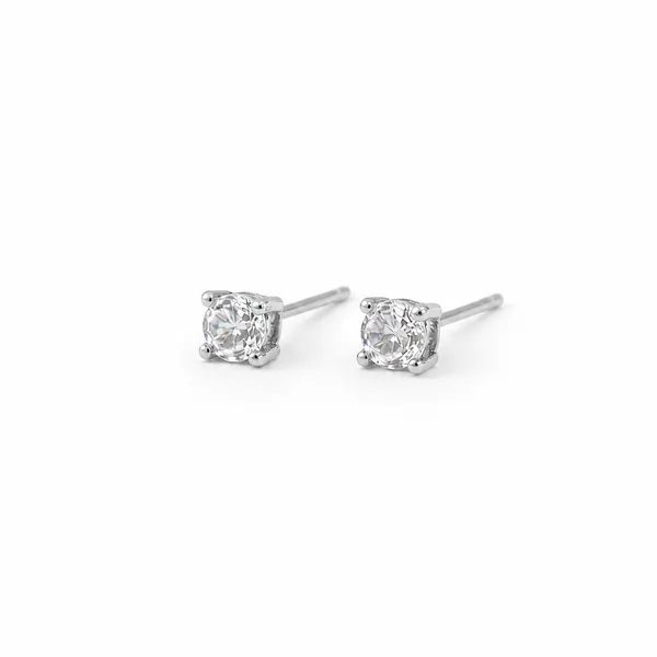 Natural_White_Zircon_Sterling_Silver_Stud_Earrings,_Prong_Set_Round_Gemstone,_4mm_Minimalist_Dainty_Studs