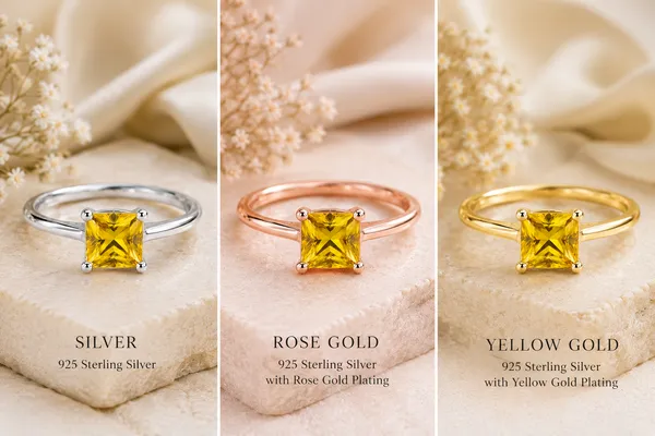 Yellow_Tourmaline_Square_Ring,_Sterling_Silver_Princess_Cut_Gemstone_Ring,_4mm_Minimalist_Dainty_Ring,_Yellow_Birthstone_Ring,_Gift_for_Her