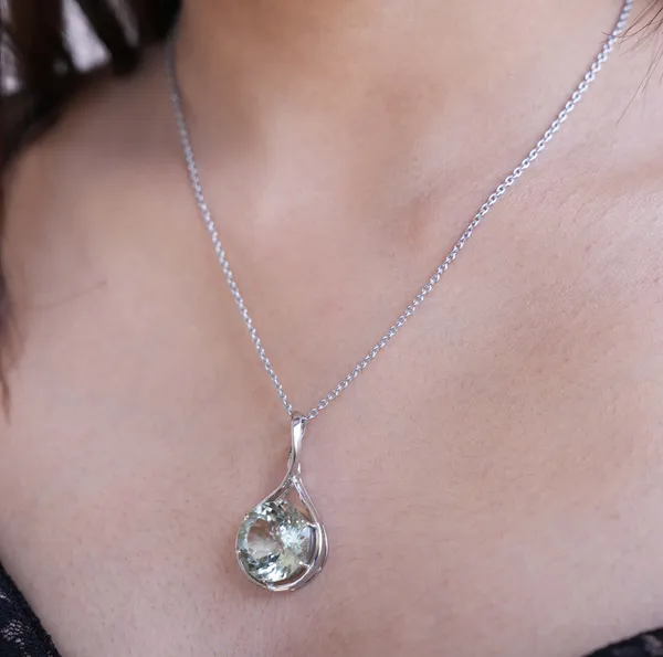 Green_Amethyst_Necklace_925_Sterling_Silver,_Natural_Prasiolite_16mm_Gemstone_Pendant,_Bohemian_Jewelry_Gift_for_Women