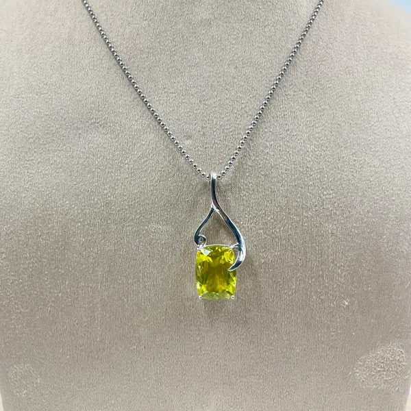 Lemon_Quartz_Cushion_Cut_Pendant_Necklace,_925_Sterling_Silver_Yellow_Gemstone,_12x16mm_Minimalist_Jewelry_Gift_for_Her