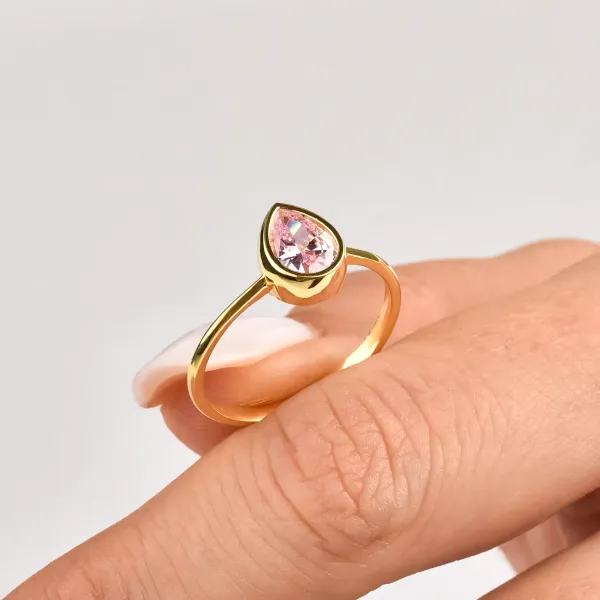 Pear_Cut_Pink_Tourmaline_Ring,_925_Sterling_Silver,_5x7mm_Minimalist_Gemstone_Jewelry_Gift_for_Her