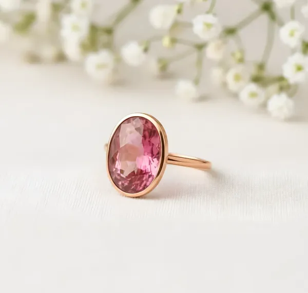 Pink_Tourmaline_Statement_Ring,_925_Sterling_Silver,_Minimalist_Bezel_Setting_5x7_Stone_Size_Ring
