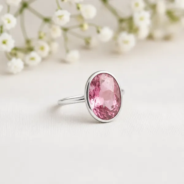 Pink_Tourmaline_Statement_Ring,_925_Sterling_Silver,_Minimalist_Bezel_Setting_5x7_Stone_Size_Ring