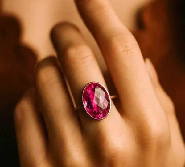 Pink_Tourmaline_Statement_Ring,_925_Sterling_Silver,_Minimalist_Bezel_Setting_5x7_Stone_Size_Ring