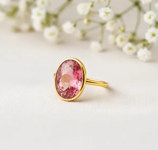 Pink_Tourmaline_Statement_Ring,_925_Sterling_Silver,_Minimalist_Bezel_Setting_5x7_Stone_Size_Ring