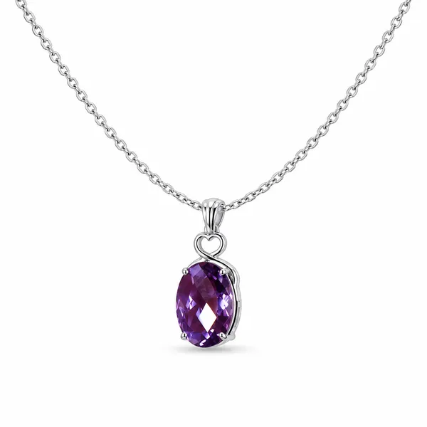 Natural_Amethyst_Pendant,_925_Sterling_Silver_Boho_Necklace,_13x18mm_Dainty_Minimalist_February_Birthstone,_Birthday_Gift