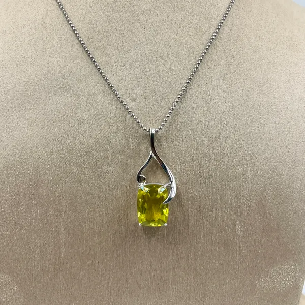 Lemon_Quartz_Cushion_Cut_Pendant_Necklace,_925_Sterling_Silver_Yellow_Gemstone,_12x16mm_Minimalist_Jewelry_Gift_for_Her
