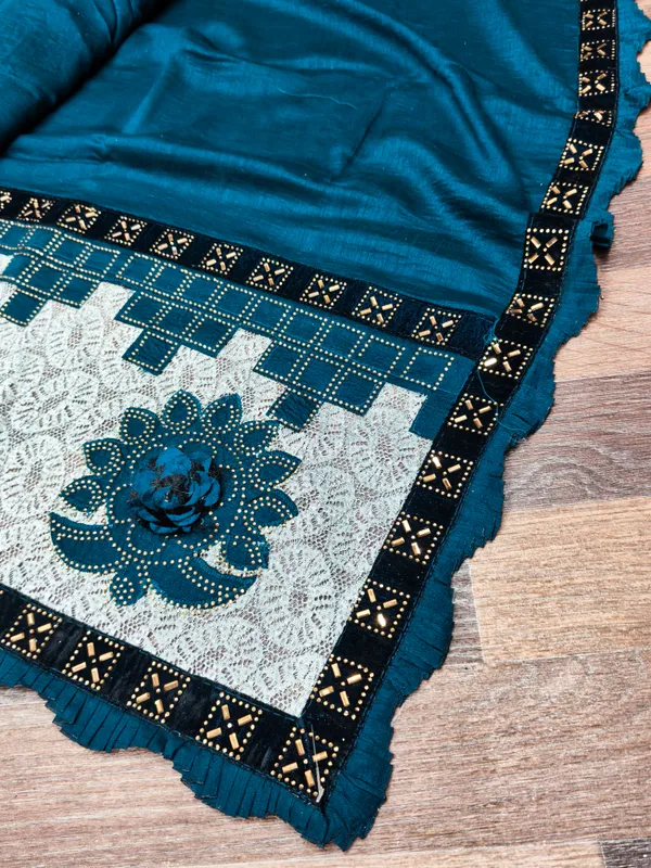 DUDEBERRY_K_DESIGNER_AAPKE_LIYE_LAYE_HE_NEW_TREND_DESIGN_SAREES_JISHME_BORDER_PURA_DAIMOND(ZARKHAND)_KIYA_GAYA_HE.SAREES_KO_AAP_KOI_BHI_FUNCTION,PARTY,MARRIAGE_ME_PAHEN_SAKTE_HO.