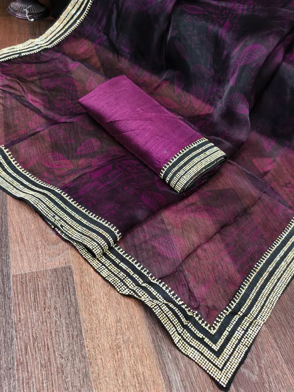 DUDEBERRY_K_DESIGNER_AAPKE_LIYE_LAYE_HE_NEW_TREND_DESIGN_SAREES_JISHME_BORDER_PURA_DAIMOND(ZARKHAND)_KIYA_GAYA_HE.SAREES_KO_AAP_KOI_BHI_FUNCTION,PARTY,MARRIAGE_ME_PAHEN_SAKTE_HO.