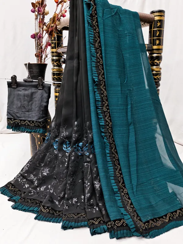 DUDEBERRY_K_DESIGNER_AAPKE_LIYE_LAYE_HE_NEW_TREND_DESIGN_SAREES_JISHME_BORDER_PURA_DAIMOND(ZARKHAND)_KIYA_GAYA_HE.SAREES_KO_AAP_KOI_BHI_FUNCTION,PARTY,MARRIAGE_ME_PAHEN_SAKTE_HO.