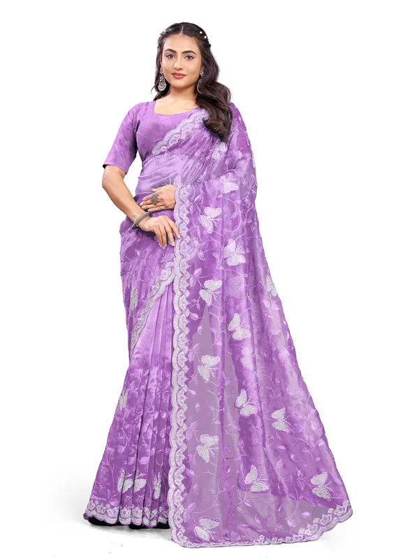 Lavender_Mussam_And__Pure_Georgette_saree_For_Women