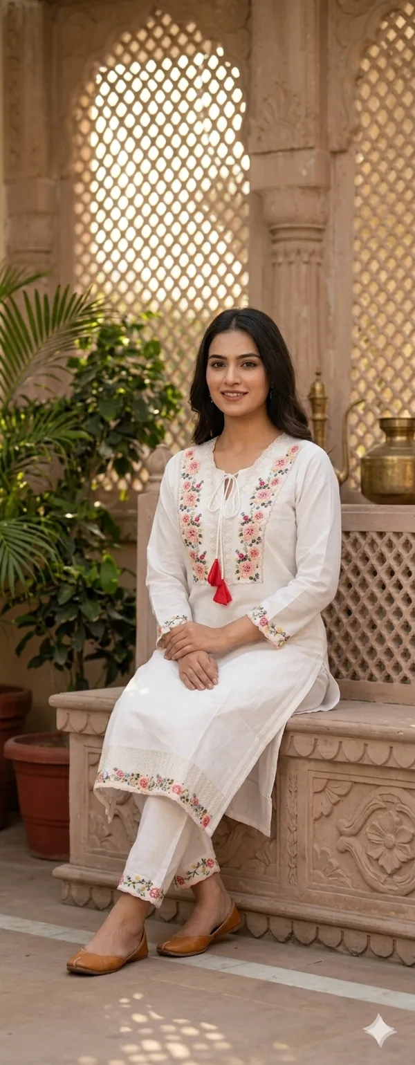 Dudeberry_present_Embrodery_and_soft_fabric_kurti_with_bottom_wear