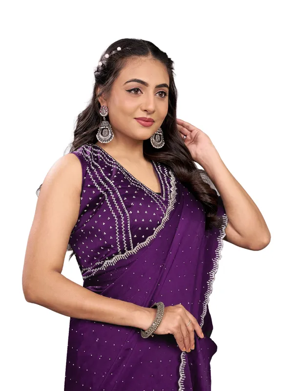 PURE_COTTON_SILK_LEHANGA_SAREE_WITH_DAIMOND_WORK_(_ZARKHAND_WORK)_WITH_STICH_BLOUSE