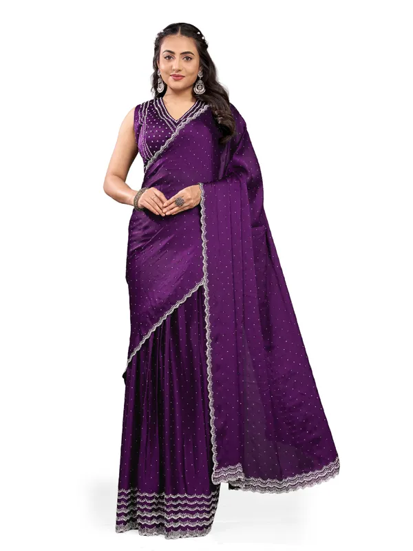 PURE_COTTON_SILK_LEHANGA_SAREE_WITH_DAIMOND_WORK_(_ZARKHAND_WORK)_WITH_STICH_BLOUSE