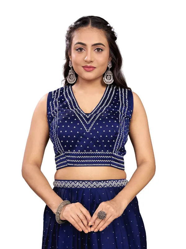 PURE_COTTON_SILK_LEHANGA_SAREE_WITH_DAIMOND_WORK_(_ZARKHAND_WORK)_WITH_STICH_BLOUSE