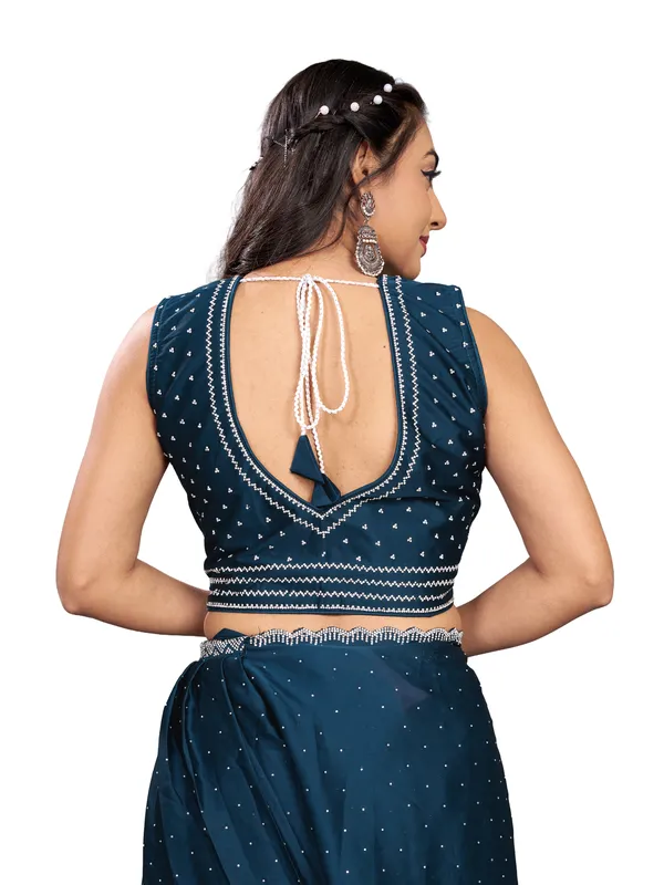 PURE_COTTON_SILK_LEHANGA_SAREE_WITH_DAIMOND_WORK_(_ZARKHAND_WORK)_WITH_STICH_BLOUSE