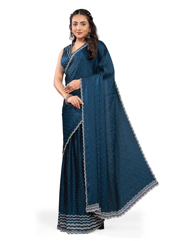 PURE_COTTON_SILK_LEHANGA_SAREE_WITH_DAIMOND_WORK_(_ZARKHAND_WORK)_WITH_STICH_BLOUSE