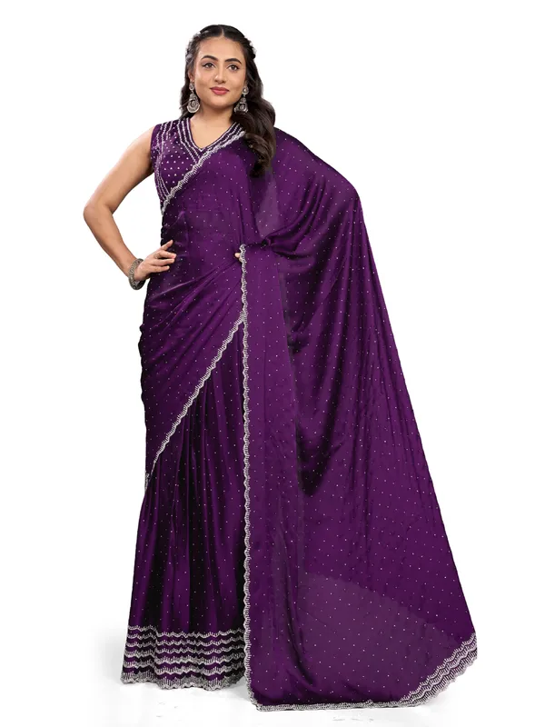 PURE_COTTON_SILK_LEHANGA_SAREE_WITH_DAIMOND_WORK_(_ZARKHAND_WORK)_WITH_STICH_BLOUSE
