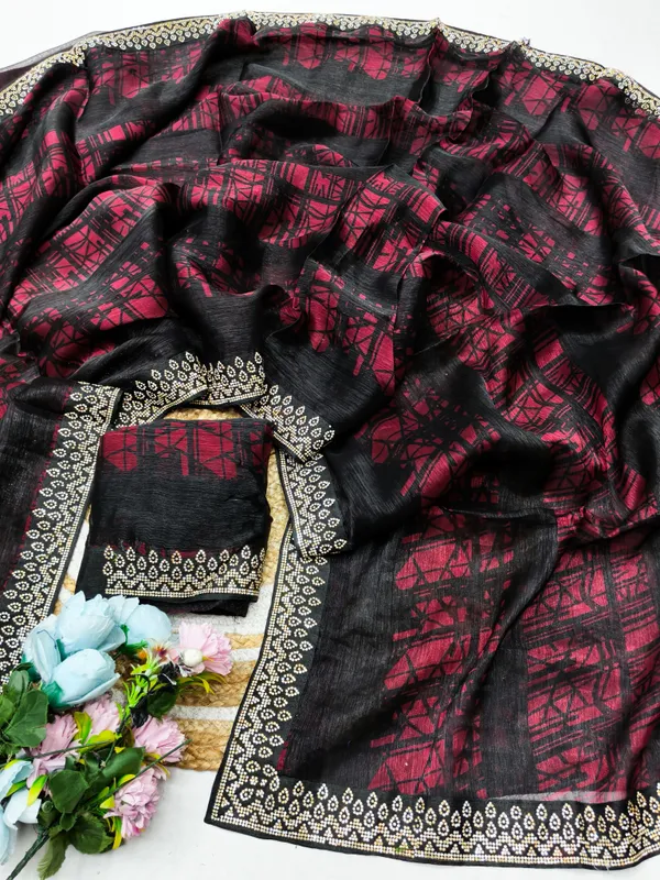 DUDEBERRY_K_DESIGNER_AAPKE_LIYE_LAYE_HE_NEW_TREND_DESIGN_SAREES_JISHME_BORDER_PURA_DAIMOND(ZARKHAND)_KIYA_GAYA_HE.SAREES_KO_AAP_KOI_BHI_FUNCTION,PARTY,MARRIAGE_ME_PAHEN_SAKTE_HO.