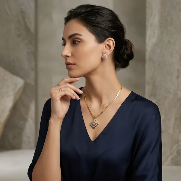 Gold_Tone_Earrings_With_Embellished_Brooch_Set