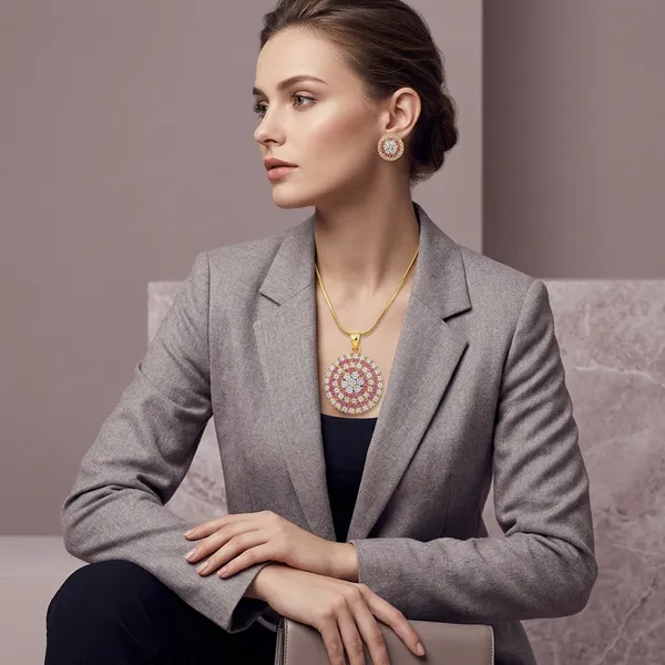 Golden_Crystal_Stone_Embellished_Pendant_Set_With_Chain