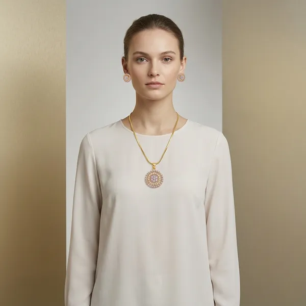 Golden_Crystal_Stone_Embellished_Pendant_Set_With_Chain
