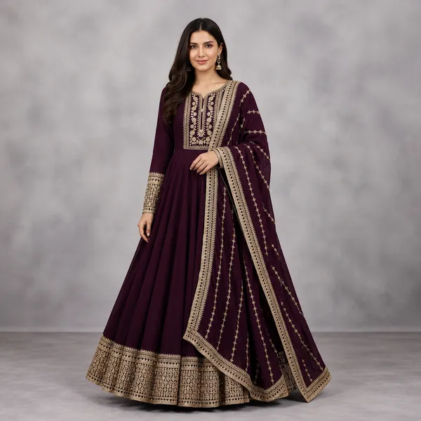 Purple_Premium_Georgette_Anarkali_Gown_For_Women