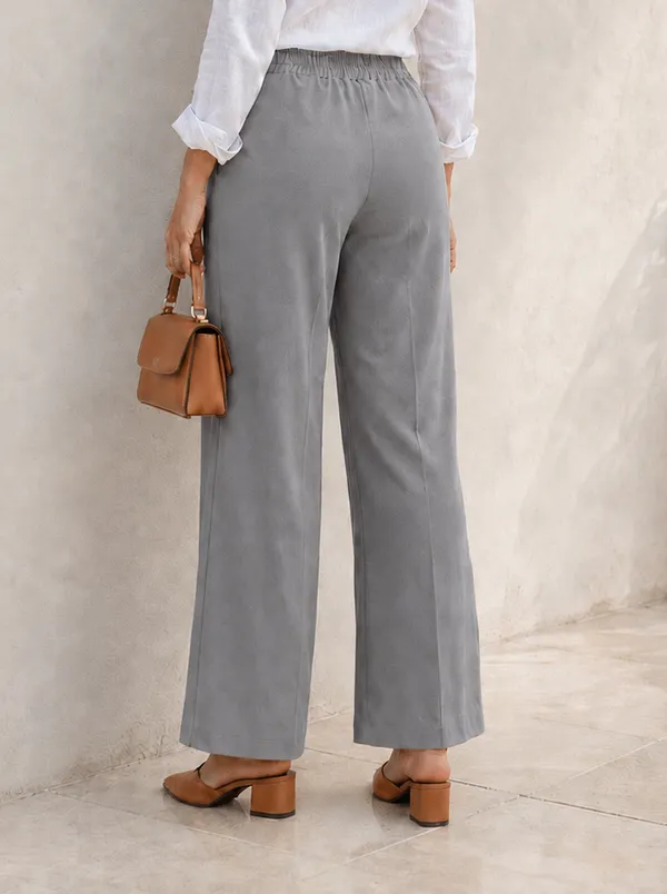 Zenavro_Women_Regular_Fit_Grey_Viscose_Rayon_Trousers_|_Straight_Fit_High_Waist_Stretchable_Pants