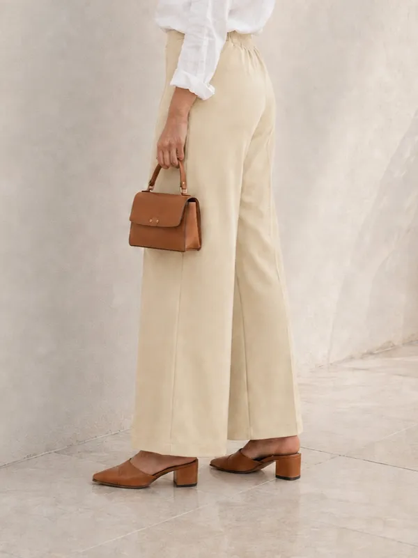 Zenavro_Women_Regular_Fit_Cream_Viscose_Rayon_Trousers_|_Straight_Fit_High_Waist_Stretchable_Pants