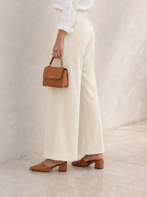 Zenavro_Women_Regular_Fit_Off_White_Viscose_Rayon_Trousers_|_Straight_Fit_High_Waist_Stretchable_Pants
