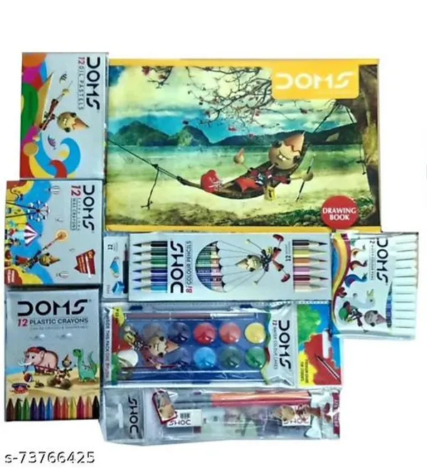 Multicolor_Plastic_Stationery_Set_For_Kids