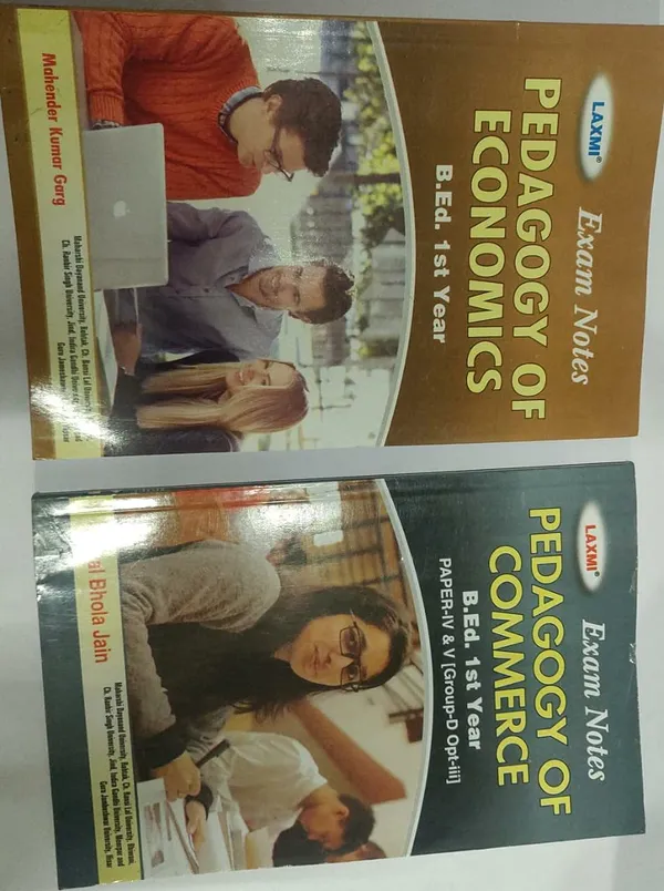 Pedagogy_Of_Commerce_And_Economics_B.Ed_1St_Year_English_Pack_Of_2