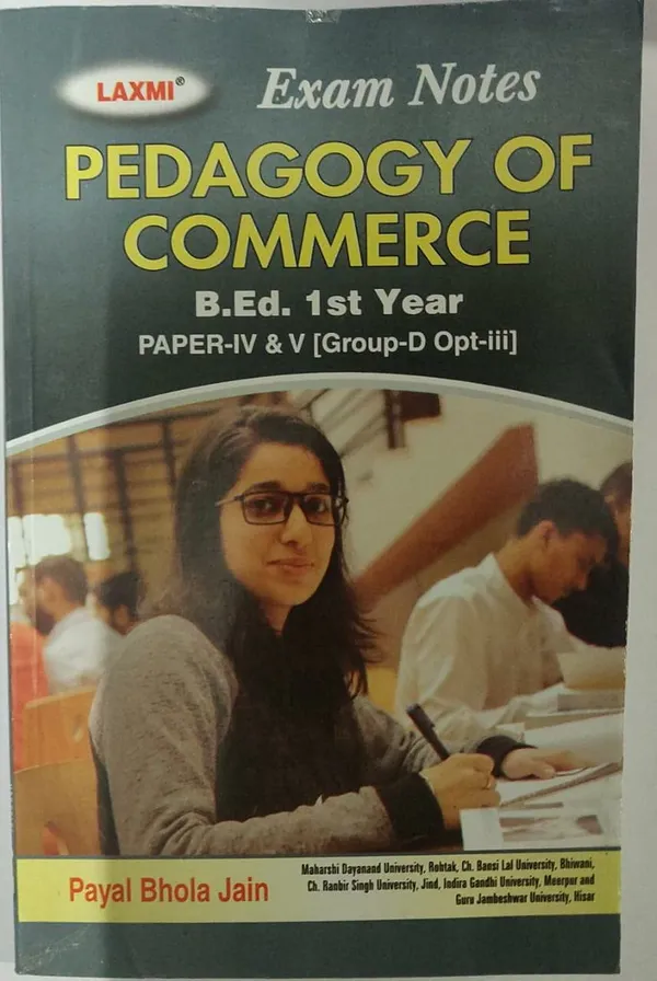 Pedagogy_Of_Commerce_And_Economics_B.Ed_1St_Year_English_Pack_Of_2