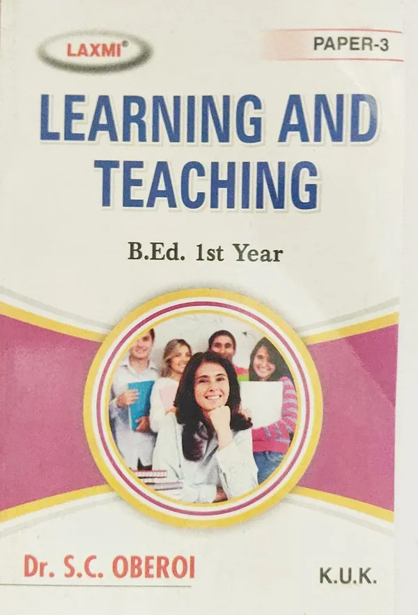Learning_And_Teaching_B.Ed_1St_Year_Kuk_English_Medium