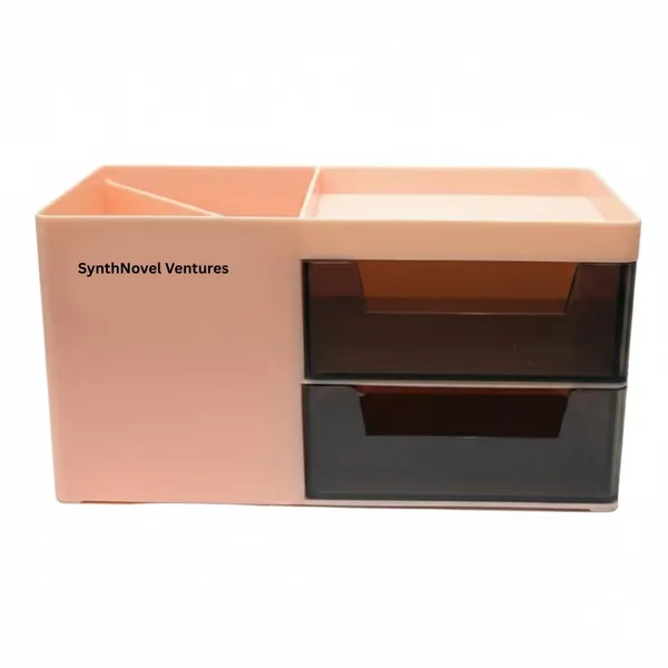 Plastic_Modern_Multi-Compartment_Desktop_Organizer_With_Sliding_Drawers