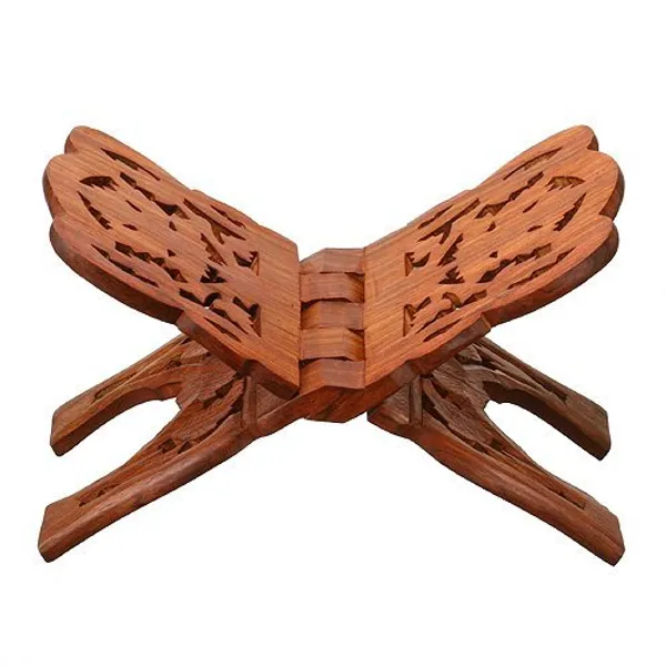 Hand_Carved_Holy_Book_Stand_Foldable_Rehal_for_Quran,_Gita,_Bible_&_Other_Scriptures_Brown_Sheesham_Wood