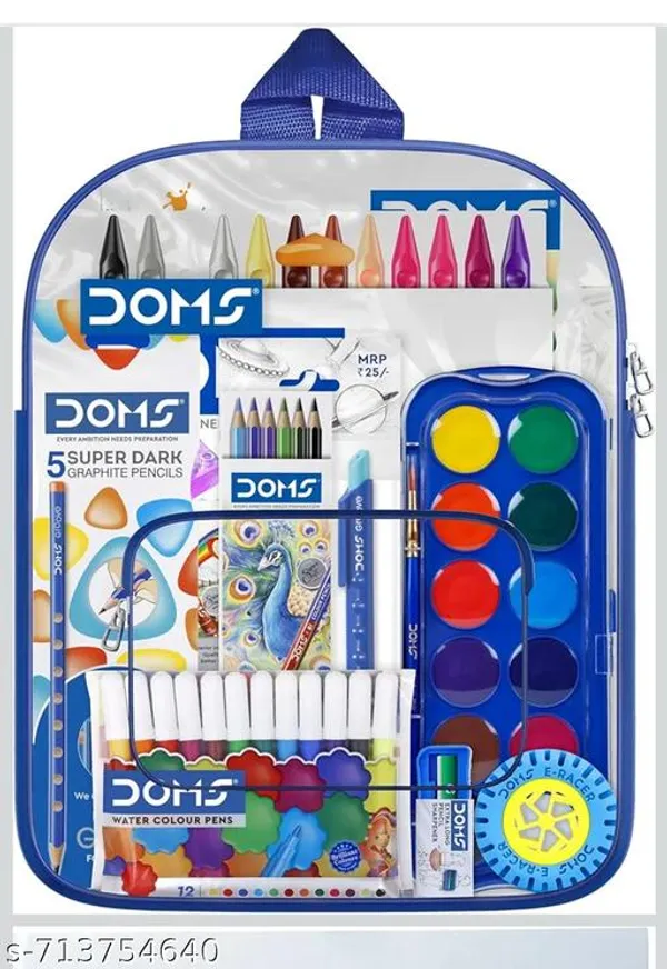 Multicolor_Plastic_12-Item_Stationery_Set_With_Zipper_Bag_For_Kids