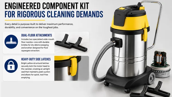 Wet_&_Dry_Vacuum_Cleaner_30Ltrs_(SS)_Single_Motor_Model_VC3000