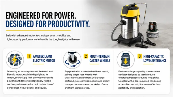 Wet_&_Dry_Vacuum_Cleaner_30Ltrs_(SS)_Single_Motor_Model_VC3000