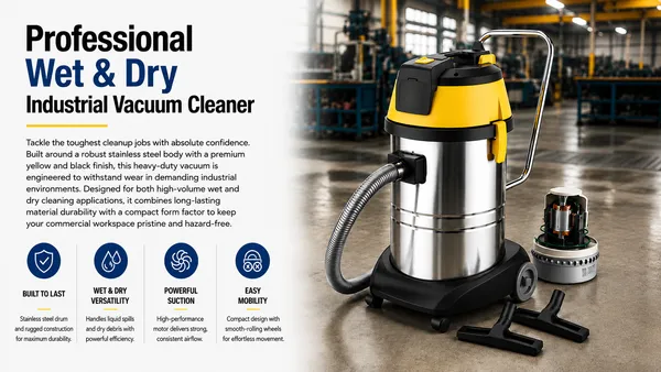 Wet_&_Dry_Vacuum_Cleaner_30Ltrs_(SS)_Single_Motor_Model_VC3000
