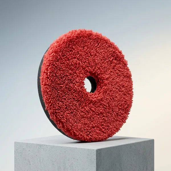 Microfiber_reduction_pad_(RED),_size_5_inch