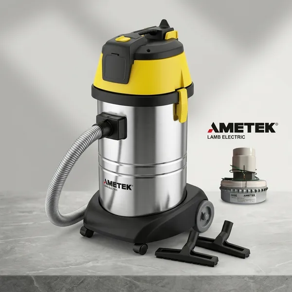 Wet_&_Dry_Vacuum_Cleaner_30Ltrs_(SS)_Single_Motor_Model_VC3000