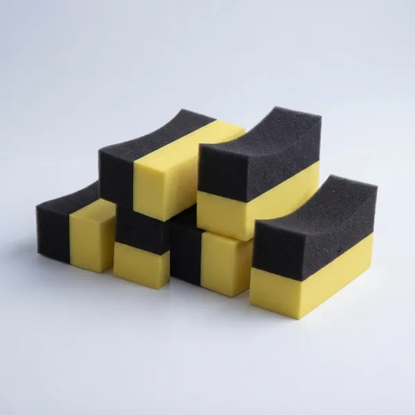 Black_And_Yellow_Contoured_Foam_Tyre_Applicator_Sponge_Set_(paack_of_5)
