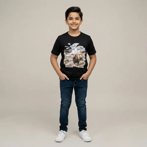 Black_Cotton_Graphic_Print_T_Shirt_For_Boys