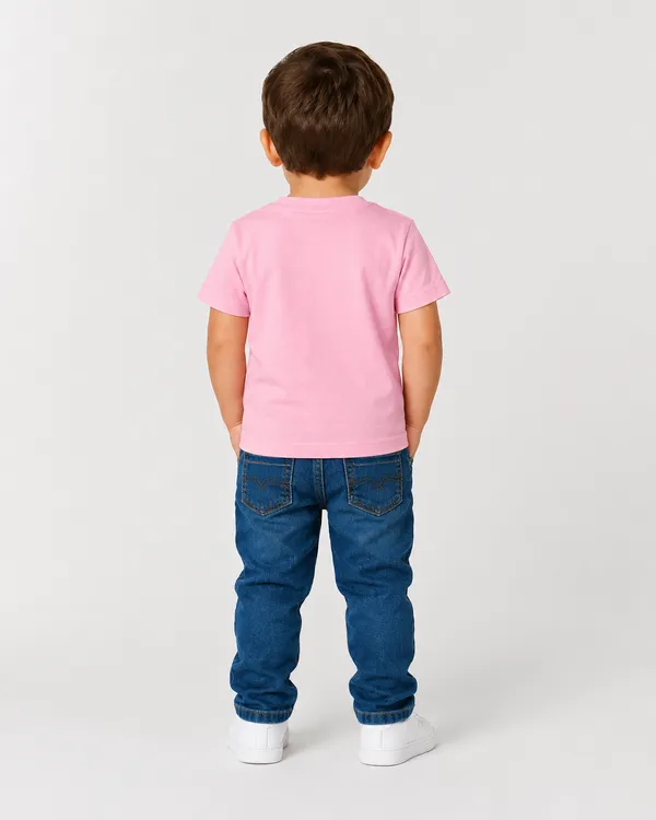 Pink_T-Shirt_100%_Cotton_Cute_Little_Eiephhant_Print_Haif_Sleeves_