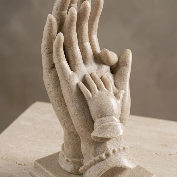 Beige_Polyresin_Stone_Carved_Dual_Hand_Decorative_Figurine