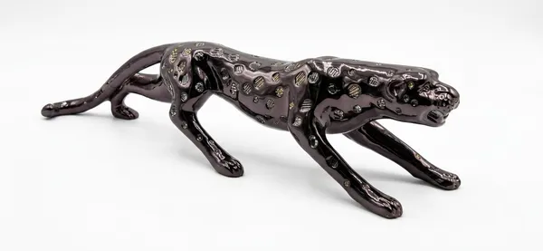 Black__Leopard_Panther_Showpiece_Figurine