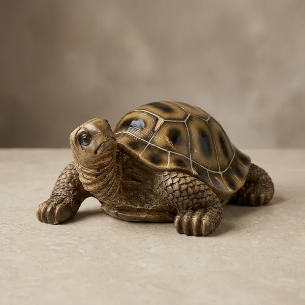 Brown_And_Golden_Realistic_Tortosie_Figurine