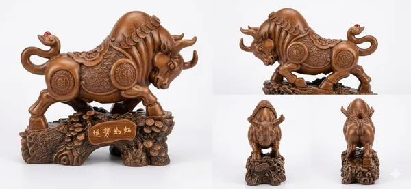 Brown_Bronze_Feng_Shui_Bull_Sculpture_Figurine