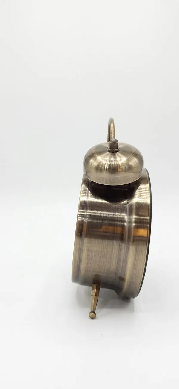 Copper_Metal_Golden_Brown_Vintage_Twin_Bell_Roman_Numeral_Alarm_Clock